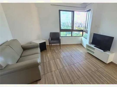 Flat com 1 dormitório para alugar, 41 m² por R$ 2.900,00/mês - Torre - Recife/PE