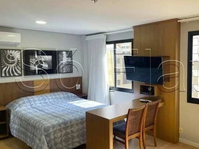 Flat Times Square Diamond em Moema prox. a Av. Ibirapuera e Metrô Eucaliptos