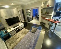 Apartamento com 2 dormitórios para alugar, 67 m² por R$ 4.100,00/mês - Jardim Aquarius - S