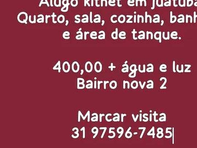 Alugo kitnet com urgência em juatuba