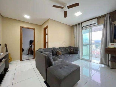 Apartamento com 1 dormitório à venda, 45 m² por r$ 305.000,00 - vila tupi - praia grande/sp