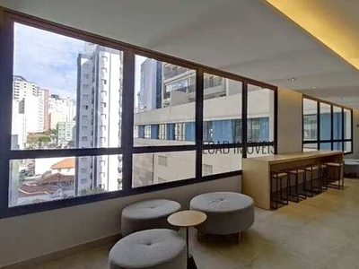 Apartamento com 1 dormitório para alugar, 25 m² por R$ 3.105,00/mês - Bela Vista - São Pau