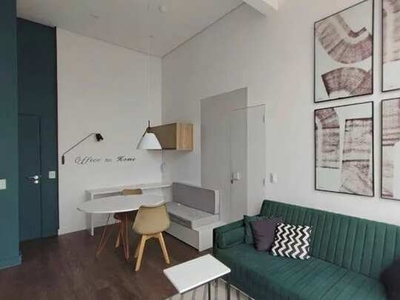 Apartamento com 1 dormitório para alugar, 35 m² por R$ 4.238/mês - Campo Belo - São Paulo