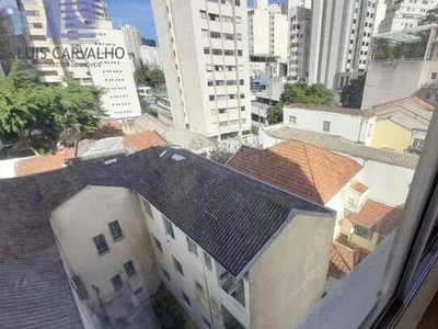 Apartamento com 1 dormitório para alugar, 40 m² por R$ 2.900,00/mês - Bela Vista - São Pau