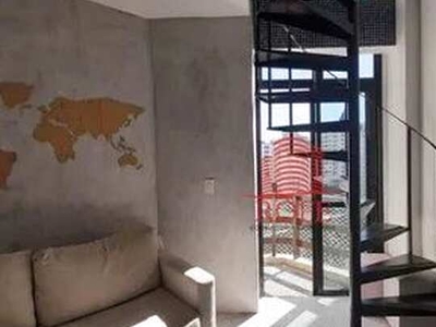 Apartamento com 1 dormitório para alugar, 40 m² por R$ 4.240,00/mês - Itaim Bibi - São Pau