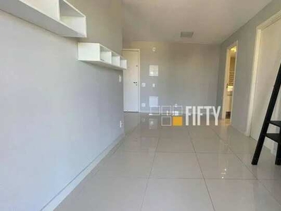 Apartamento com 1 dormitório para alugar, 49 m² por R$ 4.880,00/mês - Campo Belo - São Pau