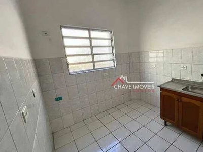 Apartamento com 1 dormitório para alugar, 50 m² por R$ 1.660,87/mês - Embaré - Santos/SP