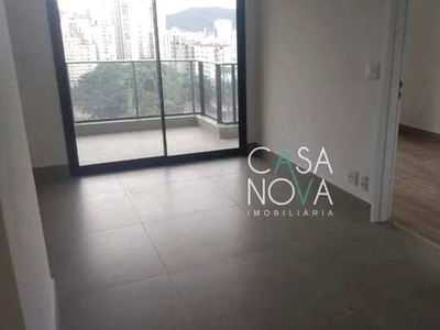 Apartamento com 1 dormitório para alugar, 54 m² por R$ 3.880,00/mês - Boqueirão - Santos/S