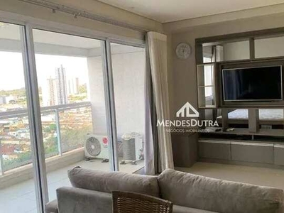 Apartamento com 1 dormitório para alugar, 54 m² por R$ 4.091/mês - São Dimas - Piracicaba