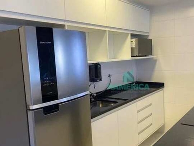 Apartamento com 1 dormitório para alugar, 57 m² por R$ 5.100,00/mês - Chácara Santo Antôni