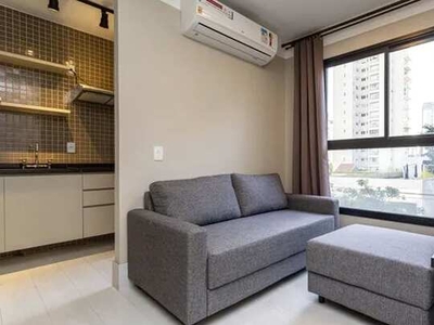 Apartamento com 1 Quarto para alugar, 31m² - Brooklin