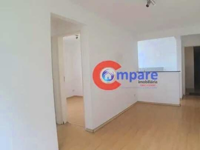 Apartamento com 2 dormitórios, 45 m² - Bonsucesso - Guarulhos/SP