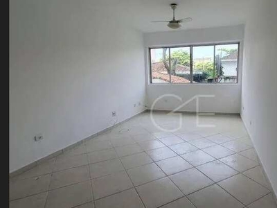Apartamento com 2 dormitórios para alugar, 105 m² por R$ 3.500,00/mês - Gonzaga - Santos/S