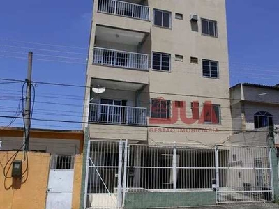 Apartamento com 2 dormitórios para alugar, 38 m² por R$ 1.384,91/mês - Centro - Mesquita/R