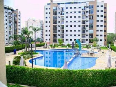 Apartamento com 2 dormitórios para alugar, 50 m² por R$ 2.800,00/mês - Interlagos - São Pa