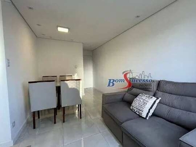 Apartamento com 2 dormitórios para alugar, 50 m² por R$ 3.500,00/mês - Jardim Anália Franc