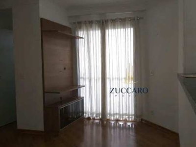 Apartamento com 2 dormitórios para alugar, 55 m² por R$ 2.021,00/mês - Vila Endres - Guaru