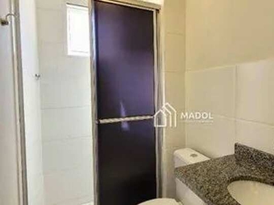 Apartamento com 2 dormitórios para alugar, 56 m² por R$ 1.029,00/mês - Uvaranas - Ponta Gr