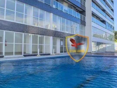 Apartamento com 2 dormitórios para alugar, 60 m² por R$ 2.500,00/mês - Ponta Negra - Natal