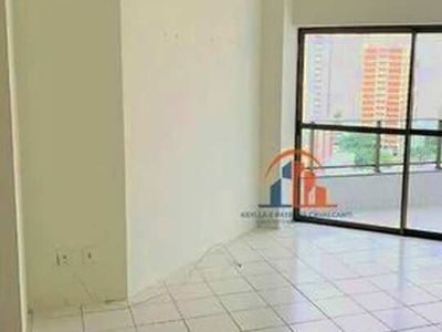 Apartamento com 2 dormitórios para alugar, 76 m² por R$ 3.000,00/mês - Boa Viagem - Recife