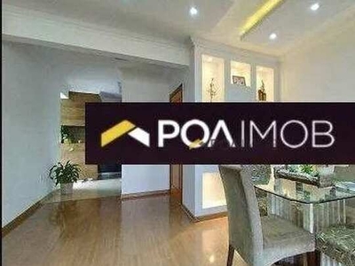 Apartamento com 2 dormitórios para alugar, 76 m² por R$ 3.457/mês - Mauá - Novo Hamburgo/R