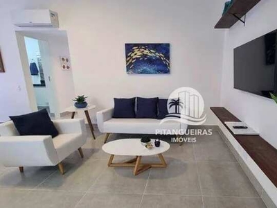 Apartamento com 3 dormitórios à venda, 85 m² - Pitangueiras - Guarujá/SP