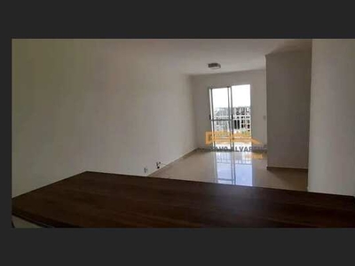 Apartamento com 3 dormitórios para alugar, 66 m² por R$ 3.540,00/mês - Mansões Santo Antôn