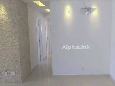 Apartamento com 3 dormitórios para alugar, 86 m² por R$ 5.300,00/mês - Alphaville - Baruer