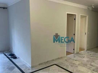 Apartamento com 3 dormitórios para alugar, 90 m² por R$ 4.687,42/mês - Vila Mascote - São