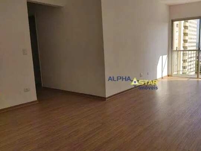 Apartamento com 3 dormitórios para alugar, 94 m² por R$ 4.076/mês - Alphaville Industrial