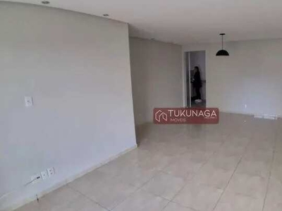 Apartamento com 3 dormitórios para alugar, 96 m² por R$ 4.133/mês - Vila Augusta - Guarulh