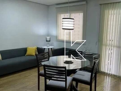 Apartamento Duplex, 69m², mobiliado, 2 dormitórios e 2 vagas para locação - Moema