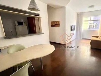 Apartamento MOBILIADO 2 dormitórios para alugar, 75 m² - Lourdes - Belo Horizonte/MG