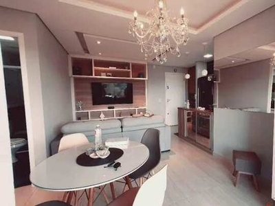 Apartamento Mobiliado com 2 dormitórios para alugar, 60 m² por R$ 4.300/mês - Granja Viana