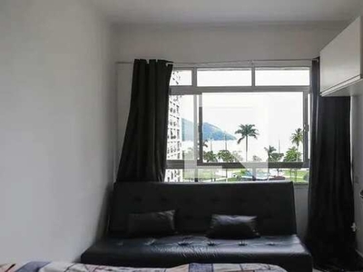 Apartamento para Aluguel - Ponta da Praia, 1 Quarto, 38 m2