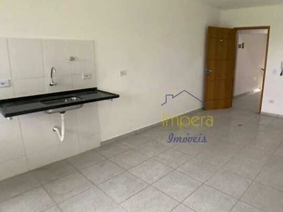Apartamento Residencial Villa Inês com 2 dormitórios para alugar, 46 m² por R$ 1.000/mês