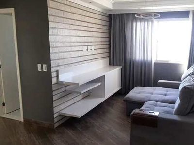 Apartamento semi-mobiliado com 2 dormitórios para alugar, 54 m² por R$ 1.871/mês - São Mig