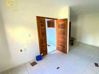 Casa com 2 dormitórios para alugar, 80 m² por R$ 735,00/mês - Chácara da Prainha - Aquiraz