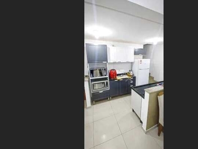 Cobertura com 2 dormitórios para alugar, 110 m² por R$ 2.570,00/mês - Vila Assunção - Sant