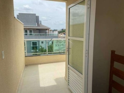 Cobertura com 2 quartos à venda na rua jorge chammas, 244, vila américa, santo andré, 75 m2 por r$ 345.000