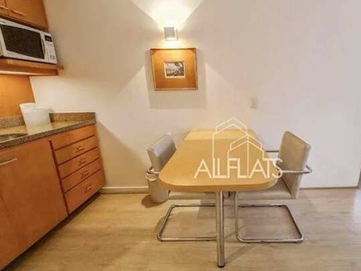 Flat com 1 dormitório para alugar, 37 m² por R$ 6.500,00/mês - Itaim Bibi - São Paulo/SP