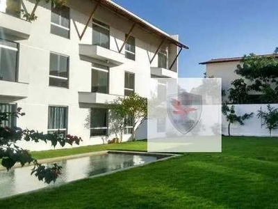 Flat com 1 dormitório para alugar, 43 m² por R$ 1.800,00/mês - Capim Macio - Natal/RN