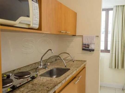 Flat com 2 dorms e serviços na Vila Olímpia, próximo ao Shopping Vila Olímpia. Consulte-no