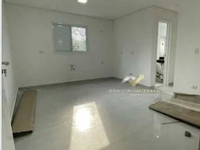 Kitnet com 1 dormitório para alugar, 25 m² por R$ 850,00/mês - Vila América - Santo André