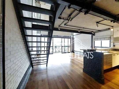 Loft com 1 dormitório para alugar, 97 m² por R$ 6.000/mês no Morumbi - São Paulo/SP