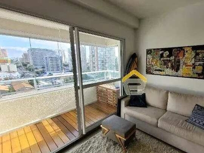 Studio com 1 dormitório para alugar, 37 m² - Alto da Boa Vista - São Paulo/SP