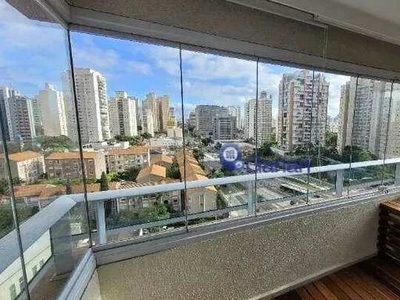 Studio com 1 dormitório para alugar, 37 m² por R$ 3.970,00/mês - Brooklin Paulista - São P