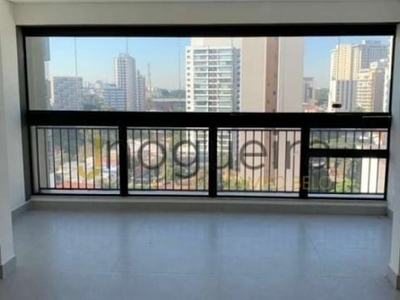 Studio com 35 m² - venda por r$ 650.000 ou aluguel por r$ 4.000/mês - campo belo - são paulo/sp