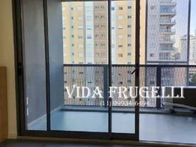 Studio de 25m² novo para alugar, com armários, em ótima localização. Pinheiros São Paulo