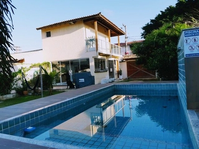Alugo excelente casa duplex com piscina de 3 quartos/Suíte no Loteamento do Pórtico em Búz